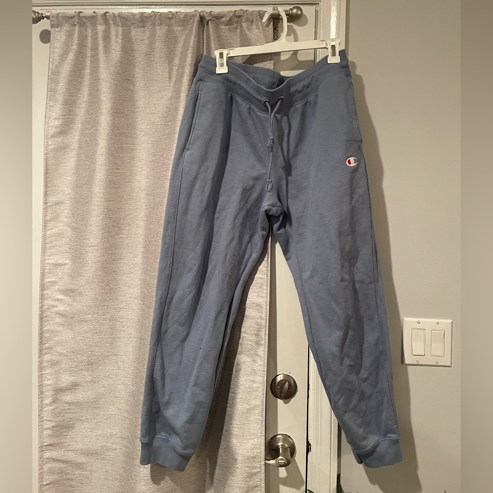 Check it out! Champion women’s sweat pants size large.